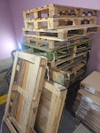 30 Pallets wooden pallets IG6 - removed for £253