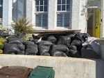 Waste from garden project Waste from a project in the garden, there are about 100 bags filled with either soil or chalk. There are also a couple of bags of general waste and 2 ply sheets BN1 - removed for £469