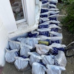 33 rubble sacks (bricks, sand) 33 rubble sacks: 22x bricks/rubble, 11x dirty sand. The bags are not fully filled for easier handling (see photos). NW5 - removed for £257