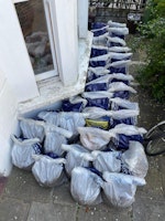 33 rubble sacks (bricks, sand) collected by T's Waste Removal