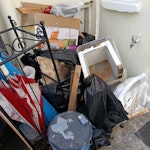 General rubbish. A mixture. General household things. An assortment. NW3 - removed for £130