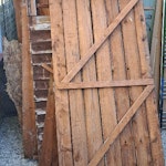 Shed - neatly disassembled dissambled shed - unscrewed, in half panel sections. easy access anytime from road SW15 - removed for £123