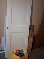 Wardrobe, desk, bookcases collected by Waste Machine