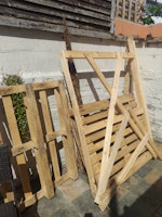 Wooden palettes & cardboard collected by Welcroft Lee Logistics LTD