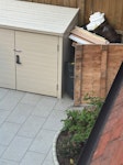 boxes, bin bags, crate Cardboard boxes, bin bags with thermocol, 1 crate NW6 - removed for £91