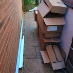 Packaging. PLEASE READ Cardboard, plastic, cables etc pictured. Customers number will be sent to you when collection is booked - please message customer directly to arrange collection time. CV11 - removed for £67