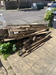 Old timber decking Old timber decking that has been pulled up. Has some nails/screws in it.

Will have more later but this is what I need taken now SW2 - removed for £104