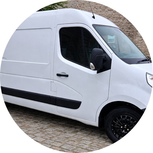 AJD man and van team and vehicle