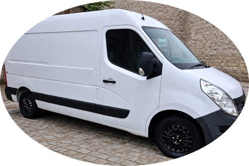 AJD man and van team and vehicle