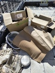 Carton boxes+random items Carton boxes, not folded
bits such as broken laundry basket and old pan
Collection from 2nd floor N8 - removed for £57