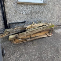 Fence Posts & Wood collected by Mersey Waste (NW) LTD