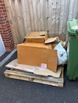 cardboards, bags, plastic pots cardboards, bags, plastic  plant pots SK11 - removed for £154