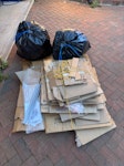 packaging stuff carton boxes, bubble wrap, packaging stuff approx 0.8 cub met NR4 - removed for £41