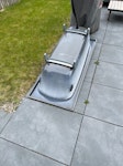 Standard size steal bathtub Standard steal bathtub and shower screen WN4 - removed for £86