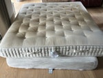 2 x mattresses 1 x double bed and 1 x super king SL4 - removed for £106