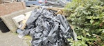 bricks, correx, fencing 3.5 cubic meter old bricks mainly, some correx and old fence panels, one radiator. W9 - removed for £286