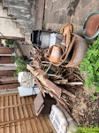 Assorted garden house rubbish Rug
Bag of cushions
2 tv small
Odd boxes
Bike pump
White board
Old microwave
Bin

2 black bags empty wine bottles 
Black back old DIY stuff
Black bag cool bags and boxes
Broken garden pots
Garden broken bits of fence
Branches
1 peice of crazy paving
Bag of garden rubbish
2 cloth and metal cubes TW12 - removed for £195