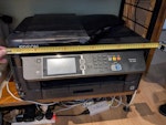 A3 printer with scanner The scanner part still work last time I tried, printer part could possibly be fixed.  Otherwise junk. SE18 - removed for £29