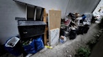 Construction waste & 1 mattres Medium to large volume of construction materials, wooden furniture, one mattress. Please provide of evidence of all rubbish removed (front and side of property). Thank you CR7 - removed for £357
