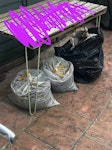 3 bags of garden waste 3 bags of leaves soil and plants SW17 - removed for £43