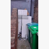 2x Doors & Loose Waste collected by Ram it in skip hire