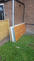 4x Wooden Doors collected by Hubbard’s Waste & Rubbish services
