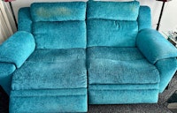 3 seat electric recliner sofa collected by KJR Waste Ltd