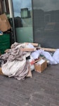 Assorted waste Various building waste. Curtains, boxes, rubbish bags E15 - removed for £211