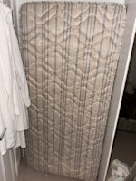 Single mattress collected by Cooks Distribution