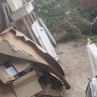 Domestic/cardboard/wood/garden collected by AJD man and van
