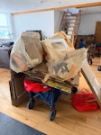 loads of boxes and recyclable just bunch of recyclables waste, mostly boxes. and some electrical componets E11 - removed for £81