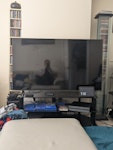 Broken 55 inch TV TV screen is broken so not useable. Still has remote control and power cable. BR1 - removed for £57