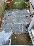 Soil, wood, patio tiles astro Mainly soil and general garden waste E17 - removed for £429