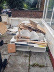 Wardrobes and sofa Few dismounted wardrobes and a 2 seat sofa W5 - removed for £314