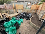 60-65 bags of soil/garden wast Approx 60-65 bags of soil / garden waste. Needs to be carried through the house (all ground floor) to get to the street. SW11 - removed for £371