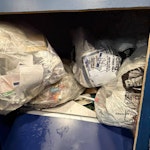 Waste removal Betfred Shop 2058 - Wood, cardboard, rubbish bags of waste. L10 - removed for £147