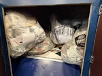 Waste removal Betfred Shop 2058 - Wood, cardboard, rubbish bags of waste. L10 - removed for £147