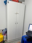 House Clearance TV Stand (Wooden) + Office Chair + Bedside Table + King Size Headboard, Divan Bed Base & Mattress +
Single Wardrobe + Small Desk + Treadmill ME4 - removed for £195