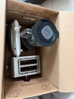 sofa and kitchenware collected by Dial For Disposal Ltd
