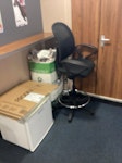 Fridge & Chair. PLEASE READ Please quote only if you can provide a hazardous waste consignment note for the fridge. Thank you TN37 - removed for £107