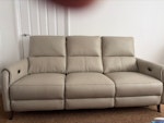 Three leather sofas 3 large leather sofas (2 three seaters, 1 two seater TW3 - removed for £195