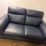 One 3 seater leather sofa One three seater leather sofa TW3 - removed for £110