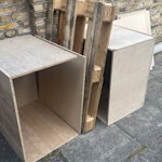 Wood from delivery boxes Hi we got furniture delivered and it came on a palette in wooden boxes. They re not large. They are outside our house now for collection N5 - removed for £50