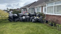 46 BAGS OF EXPANDING FOAM collected by Long Gone Waste Diposal