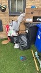 General house hold waste General house hold items and rubbish. Check photo. Everything that is outside the bins. HA2 - removed for £99