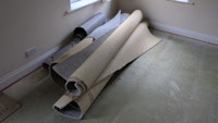 Carpet and underlay collected by Long Gone Waste Diposal