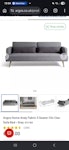 One 3 seater sofa bed Disposal of three bed sofa bed. 1st floor flat, no lift. BN3 - removed for £83