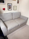 2wadrobes and a 2 seat sofa I have a 2 seater sofa that is still useable and in great shape. And two tall wardrobes that also are useable two handles fall off SE10 - removed for £143