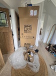 bike box. 2 large cardbox Empty bike box. 2 large boxes (one chair came in each,) filled mostly with cardboard. Superlight to lift. M21 - removed for £43