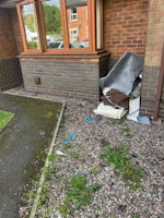 Old carpet, and underlay collected by Easy Junk